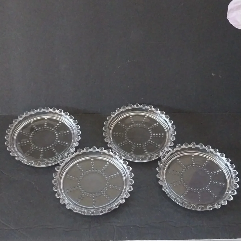 Imperial Ohio Candlewick 4 Piece Coaster Set - Picture 4 of 8